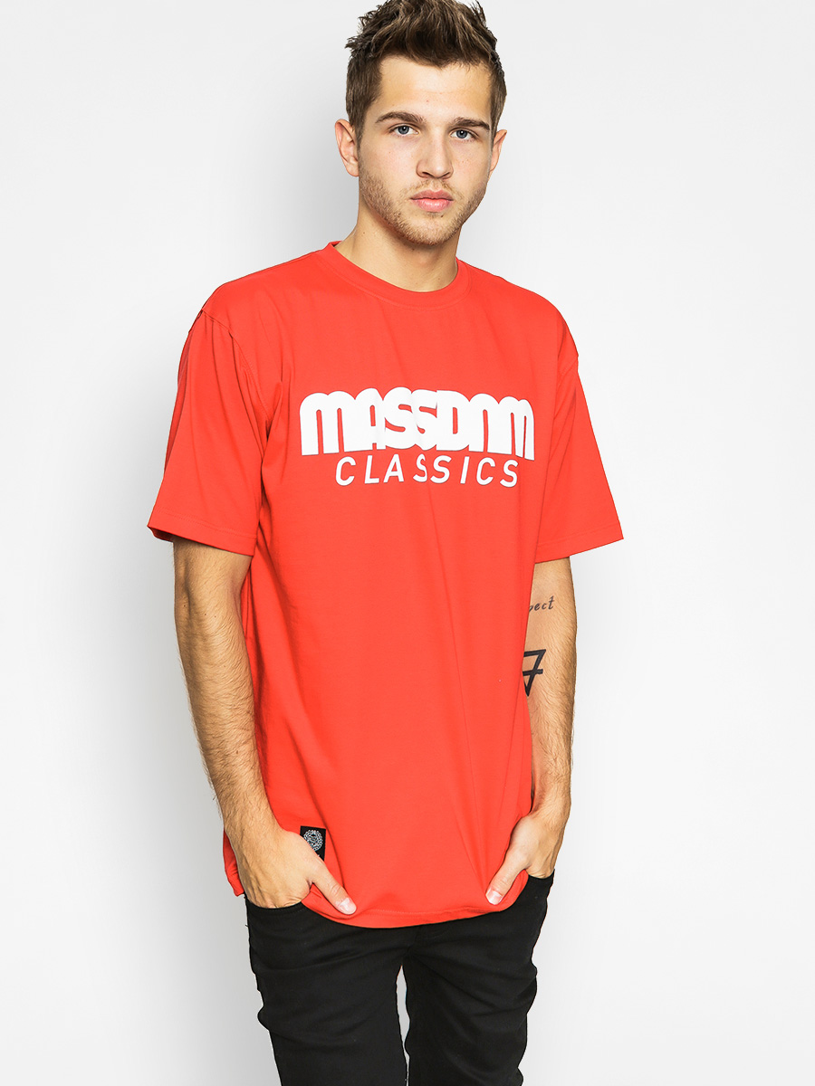 Tričko MassDnm Classics (red)