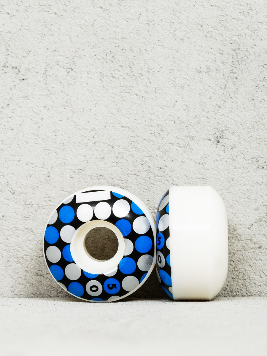 Kolečka Plan B Team Dots (navy/black/silver)