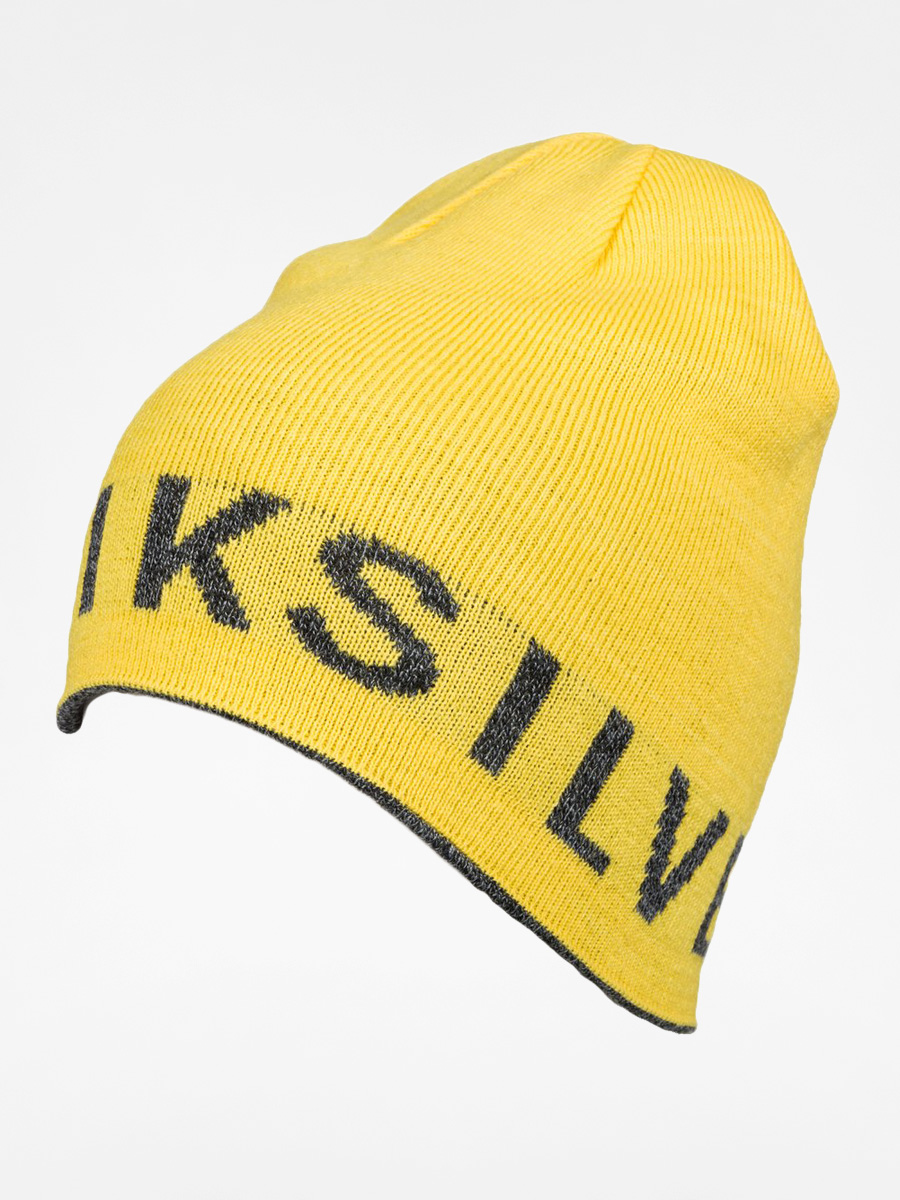 Čepice Quiksilver Heatbag Slouch Beanie (black/safety yellow)