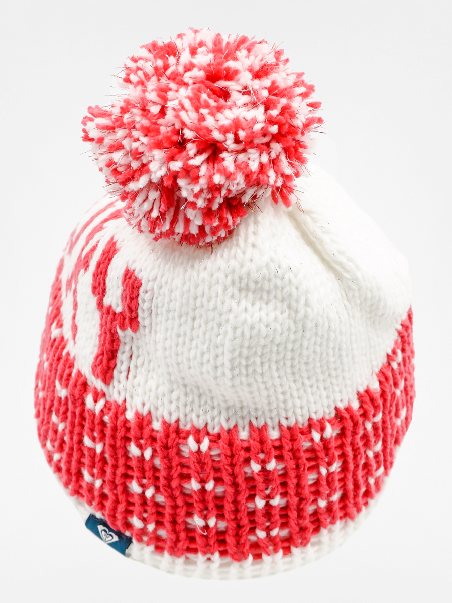 Čepice Roxy Fjord Beanie Wmn (red/white)