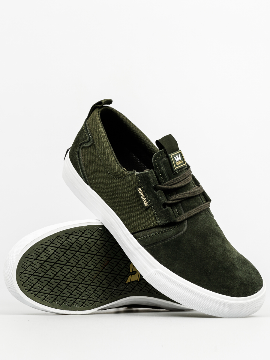 Boty Supra Flow (dk green/white)