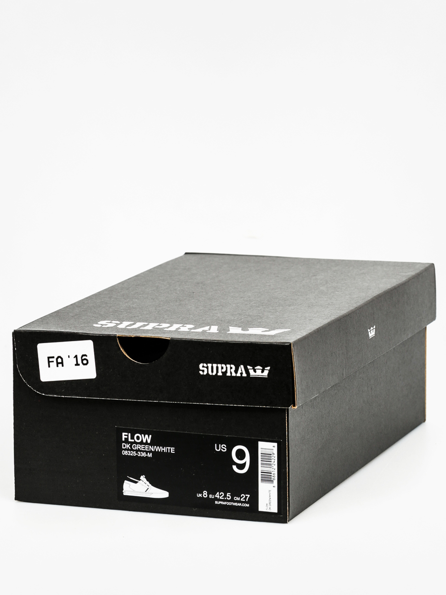 Boty Supra Flow (dk green/white)