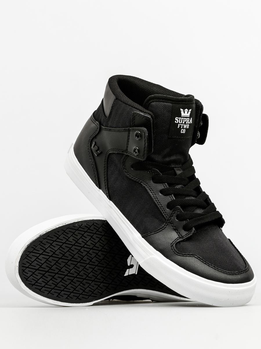 Boty Supra Vaider (black white)