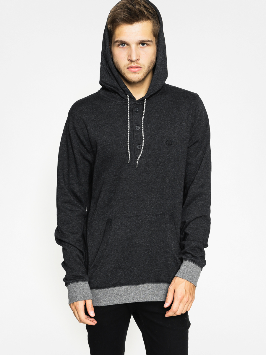 Mikina s kapucí Element Classic Cornell Henl HD (charcoal heather)