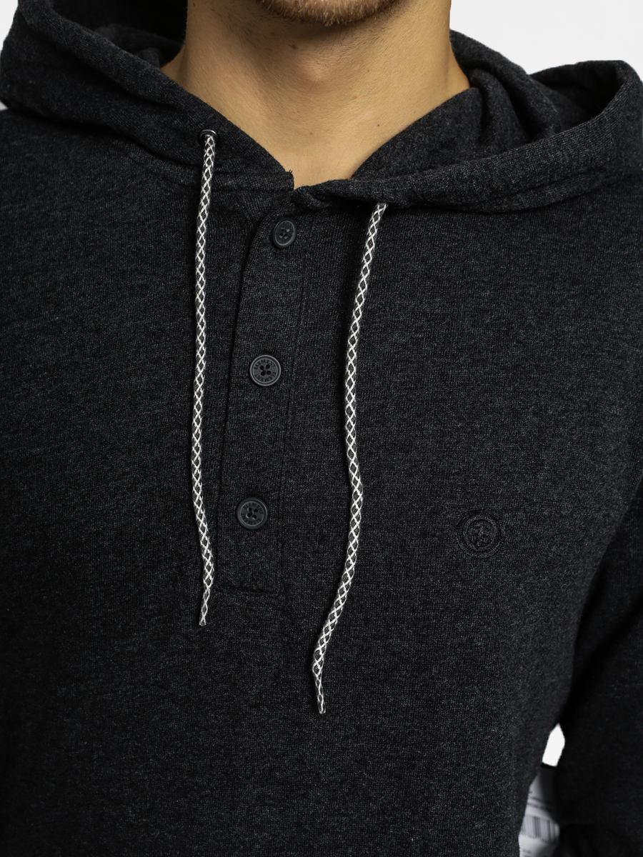 Mikina s kapucí Element Classic Cornell Henl HD (charcoal heather)