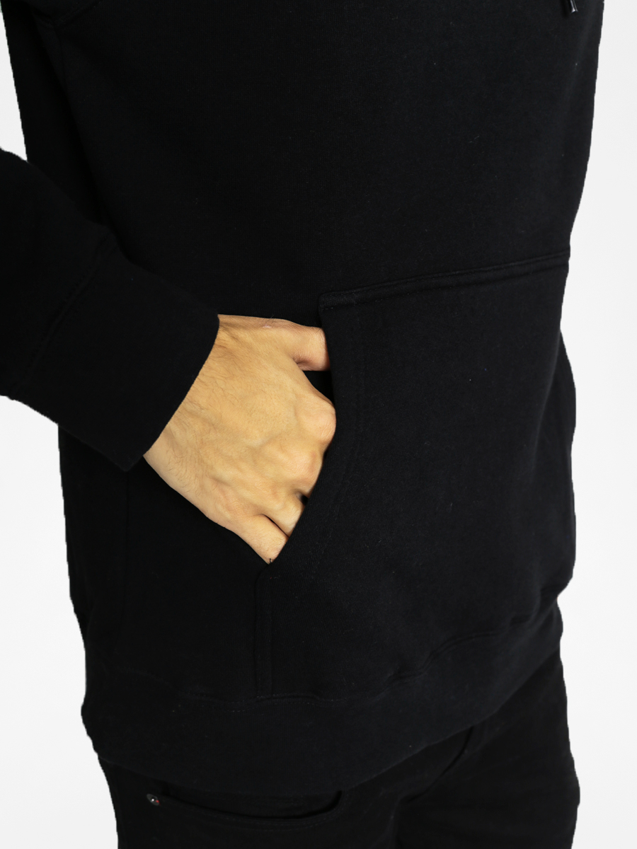 Mikina s kapucí Stussy Basic HD (black)