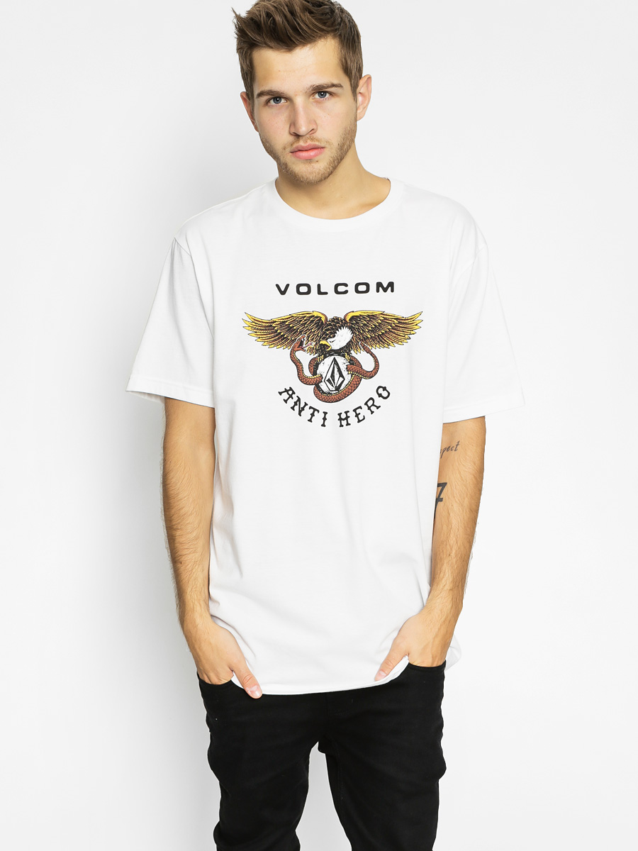 Tričko Volcom Anti Hero (wht)