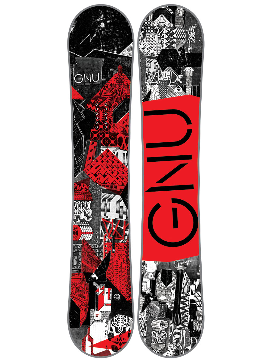 Pánská Snowboard Gnu Carbon Credit BTX (red)
