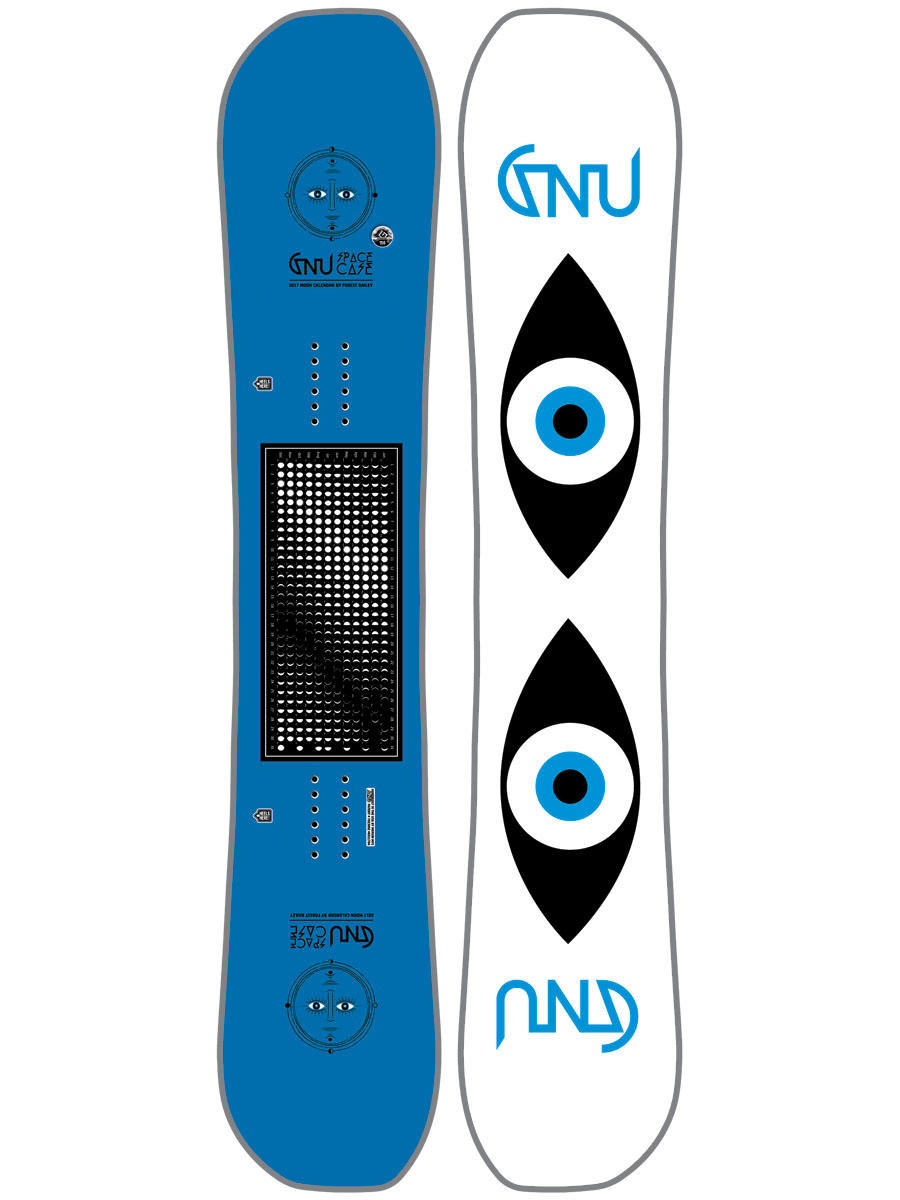 Pánská Snowboard Gnu FB Space Case AS (blue/white)