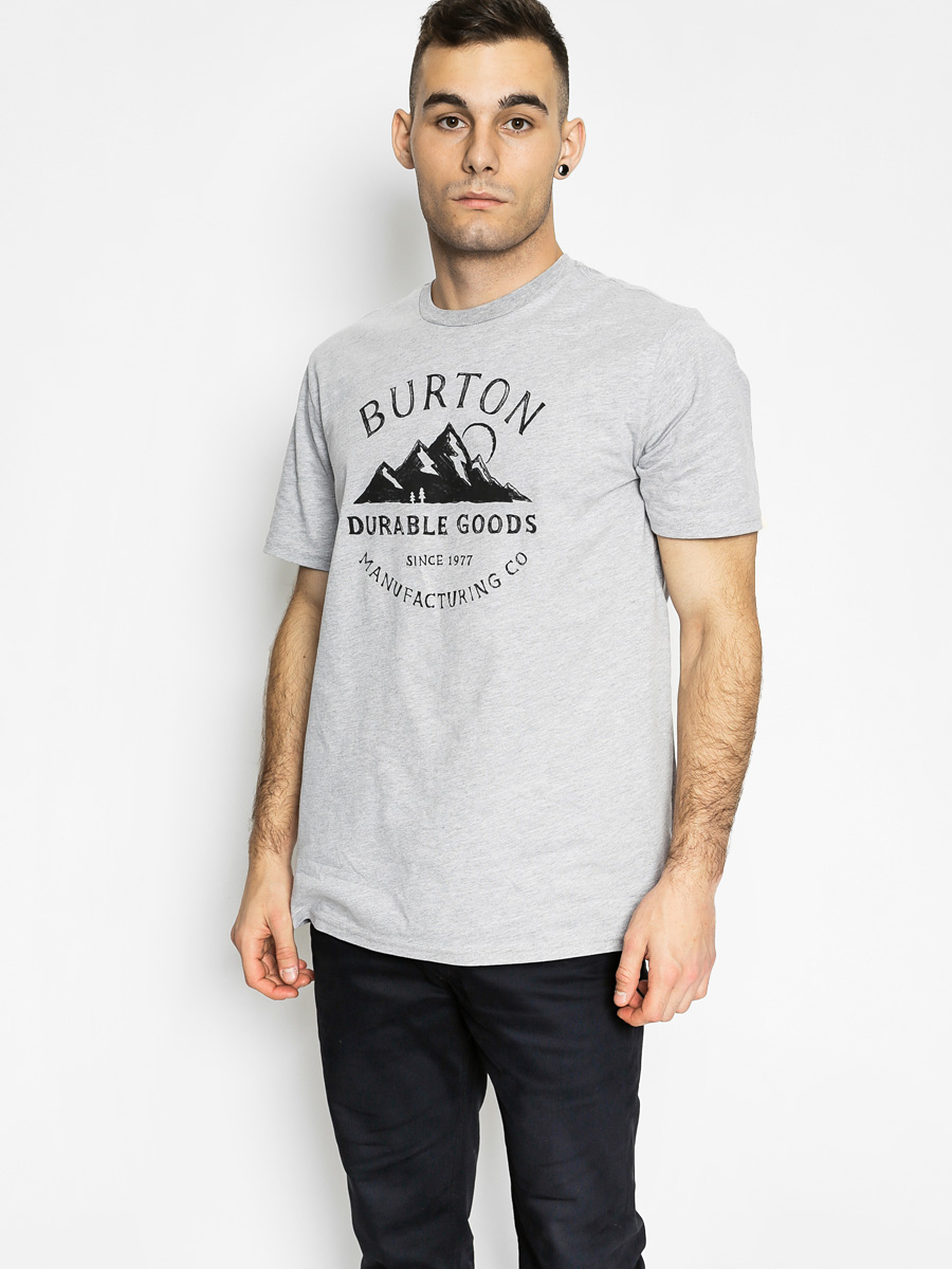 Tričko Burton Overlook Slim (gray heather)