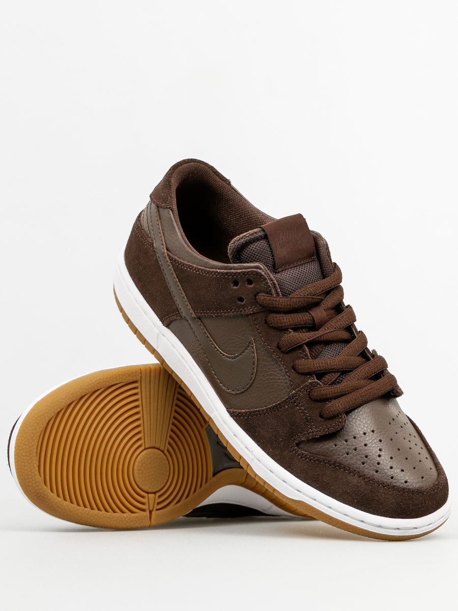 Boty Nike SB Dunk Low Pro Iw (baroque brown/baroque brown wh)
