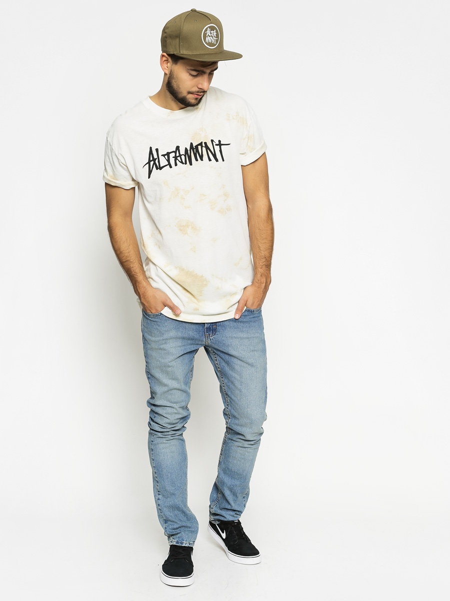 Tričko Altamont One Liner Stained (natural)