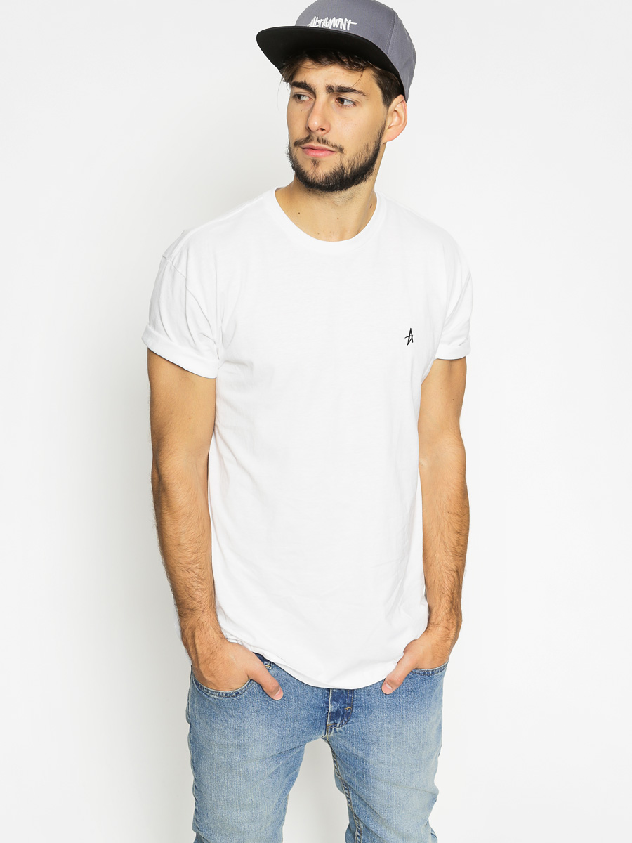 Tričko Altamont Micro Embroidery (white)