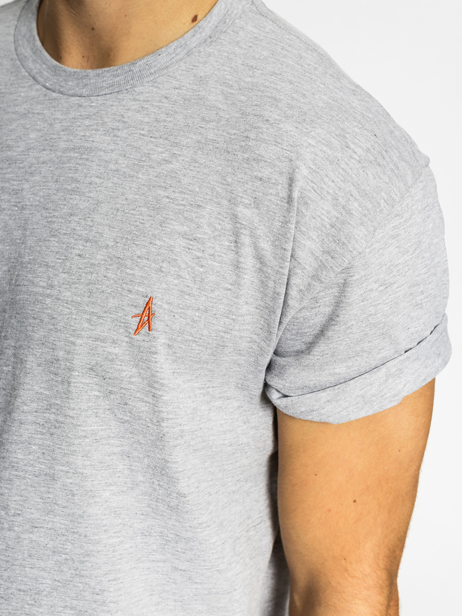 Tričko Altamont Micro Embroidery (grey/heather)