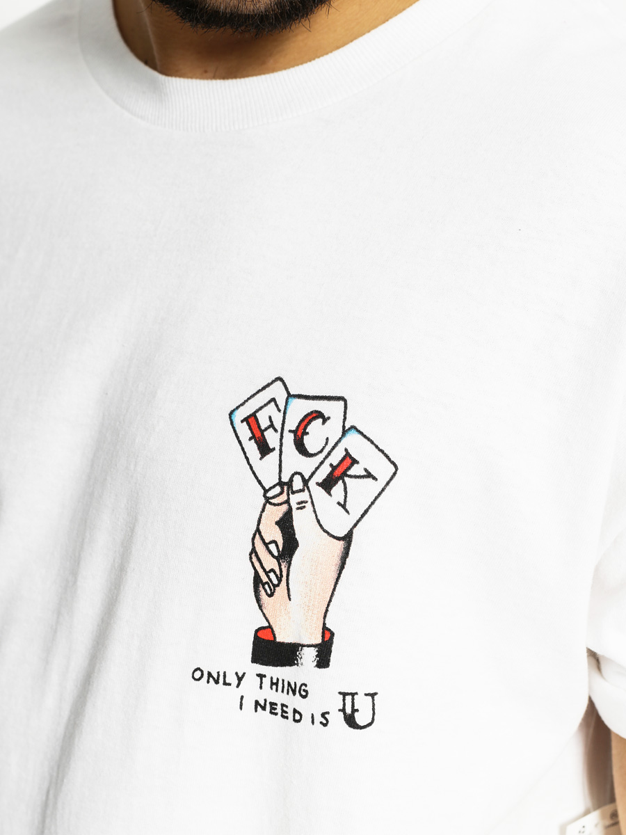 Tričko Emerica Flash Page (white)