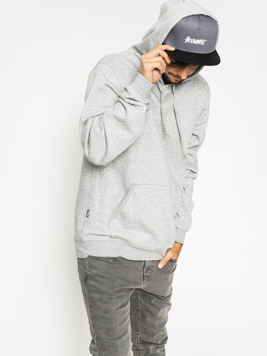 Mikina s kapucí Etnies New Park Lock Up HD (grey/heather)