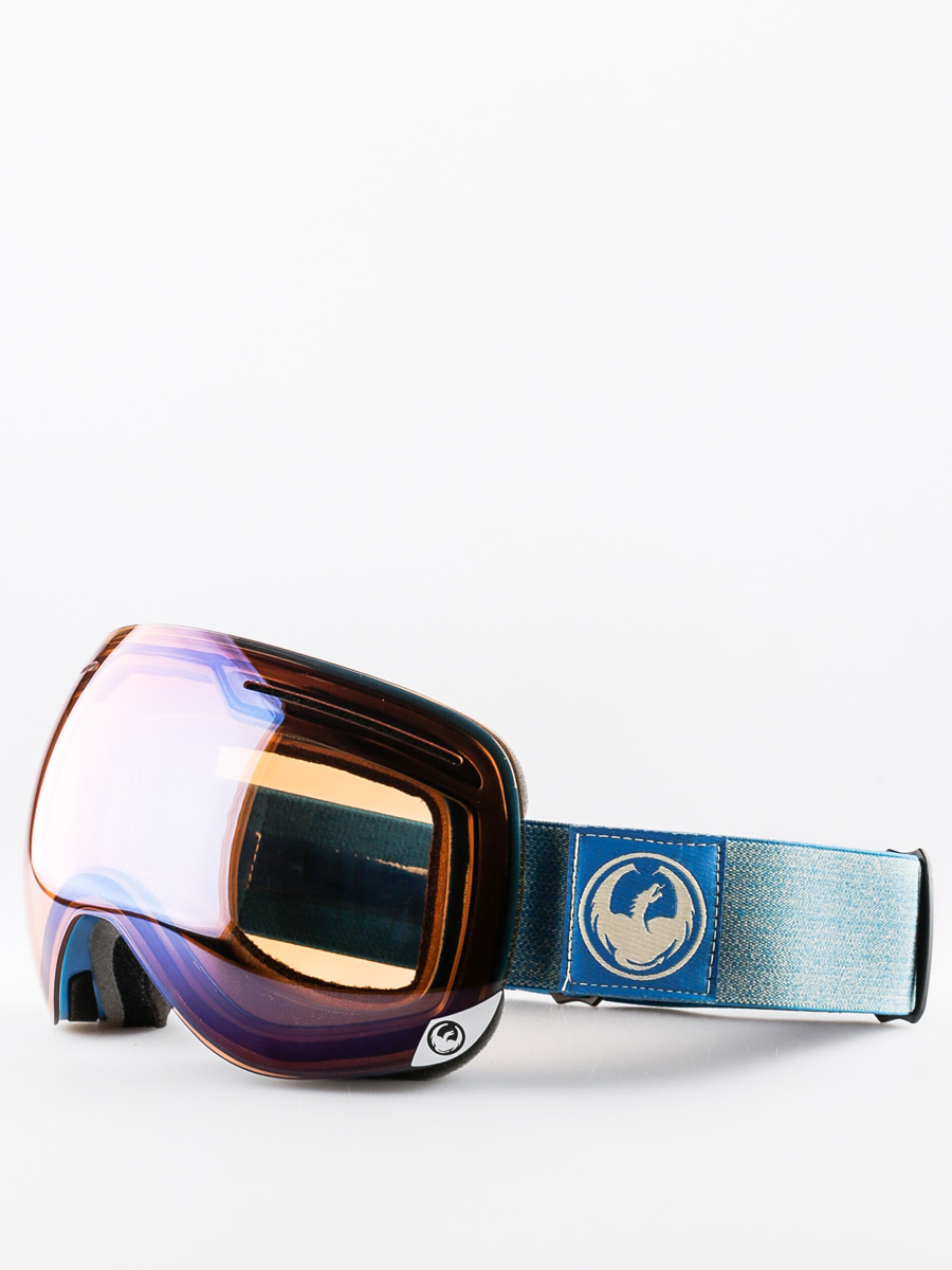 Brýle na snowboard Dragon X1 (hone blue optimized flash blue/optimized-flash green)