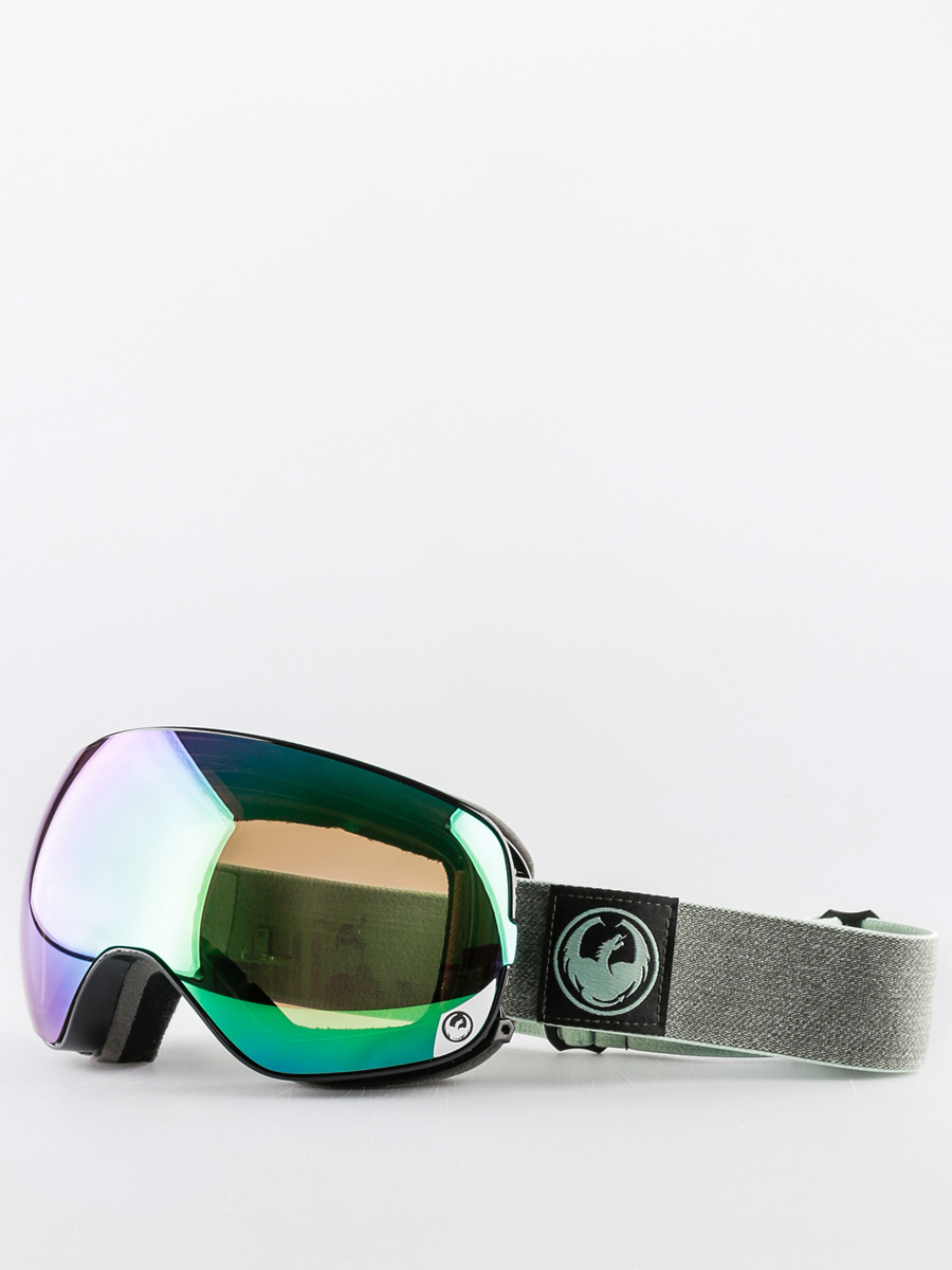 Brýle na snowboard Dragon X2s (hone emerald optimized flash green/optimized flash blue)