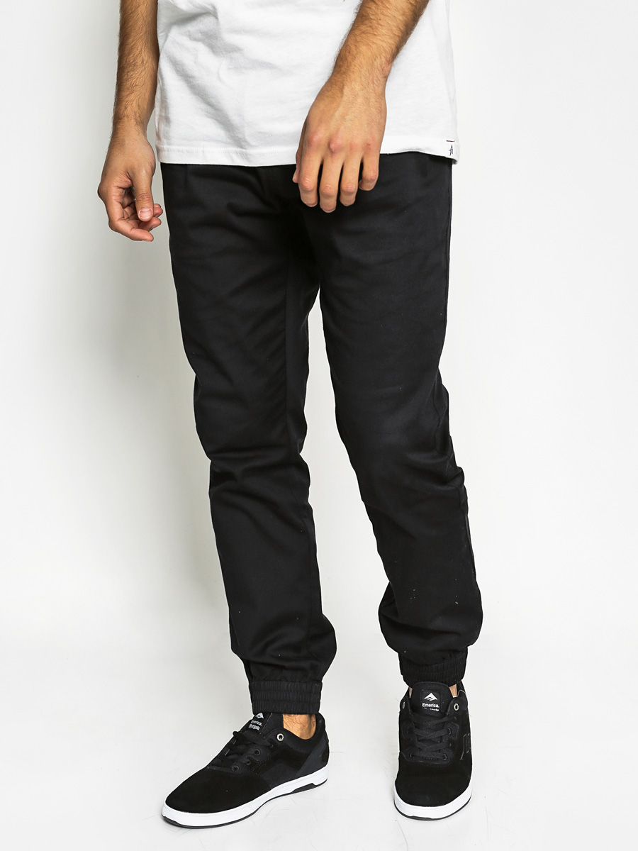 Kalhoty Volcom Frickin Slim Jogger (blk)
