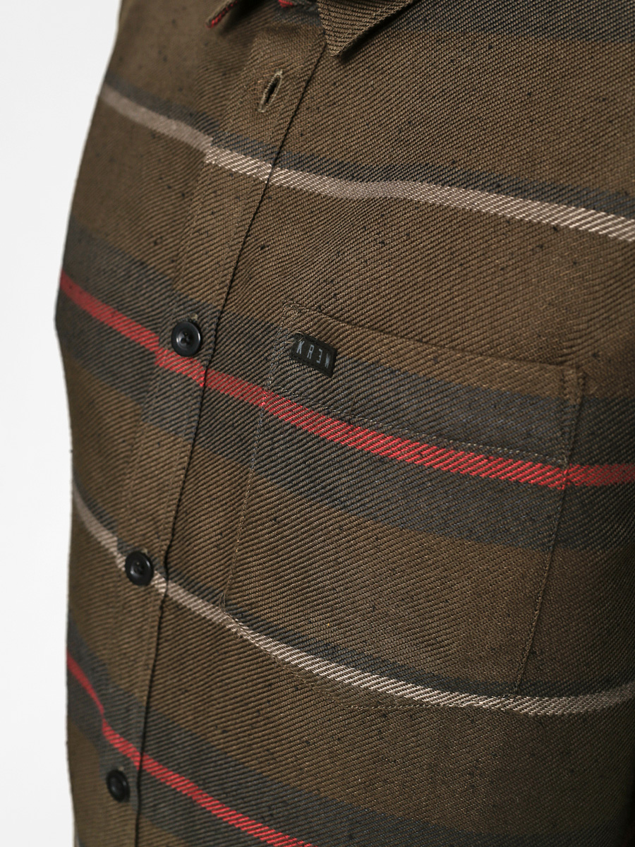 Košile Kr3w Slow Ridr (dark drab)