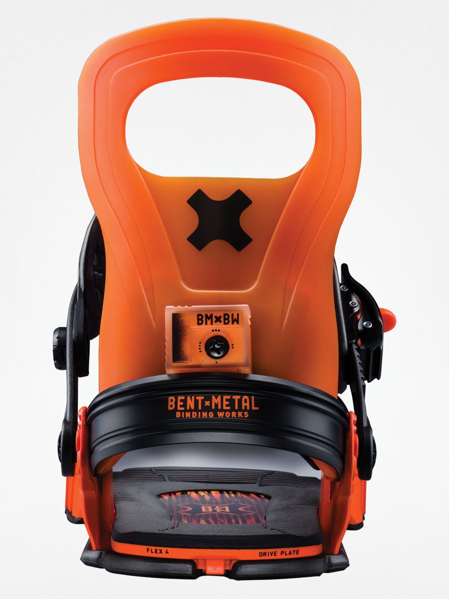 Pánské Bent Metal Snowboardové vázání Logic (orange)