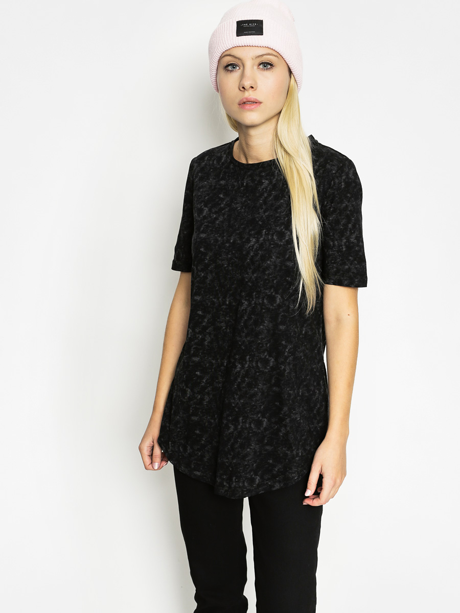 Tričko Sixth June Plain Wmn (black wash)