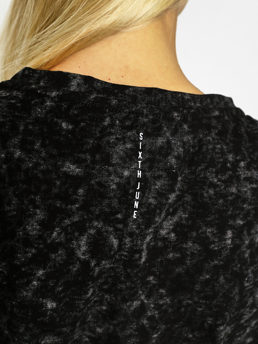 Tričko Sixth June Plain Wmn (black wash)