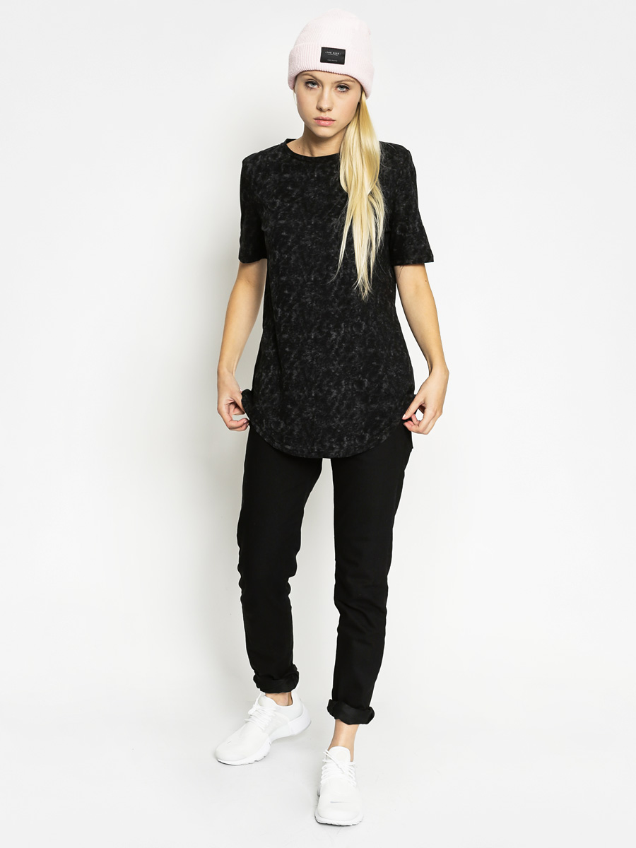 Tričko Sixth June Plain Wmn (black wash)