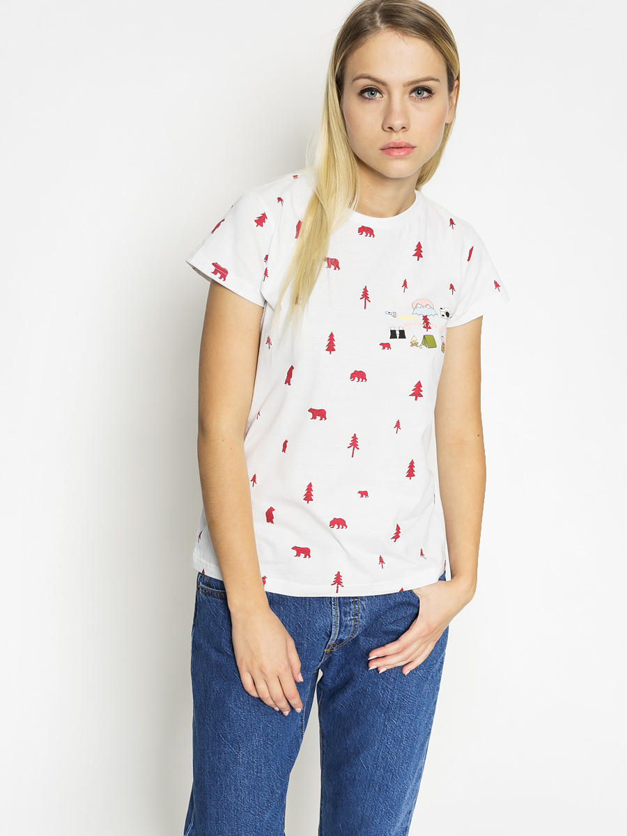 Femi Pleasure Tričko Kamp Wmn (wht)