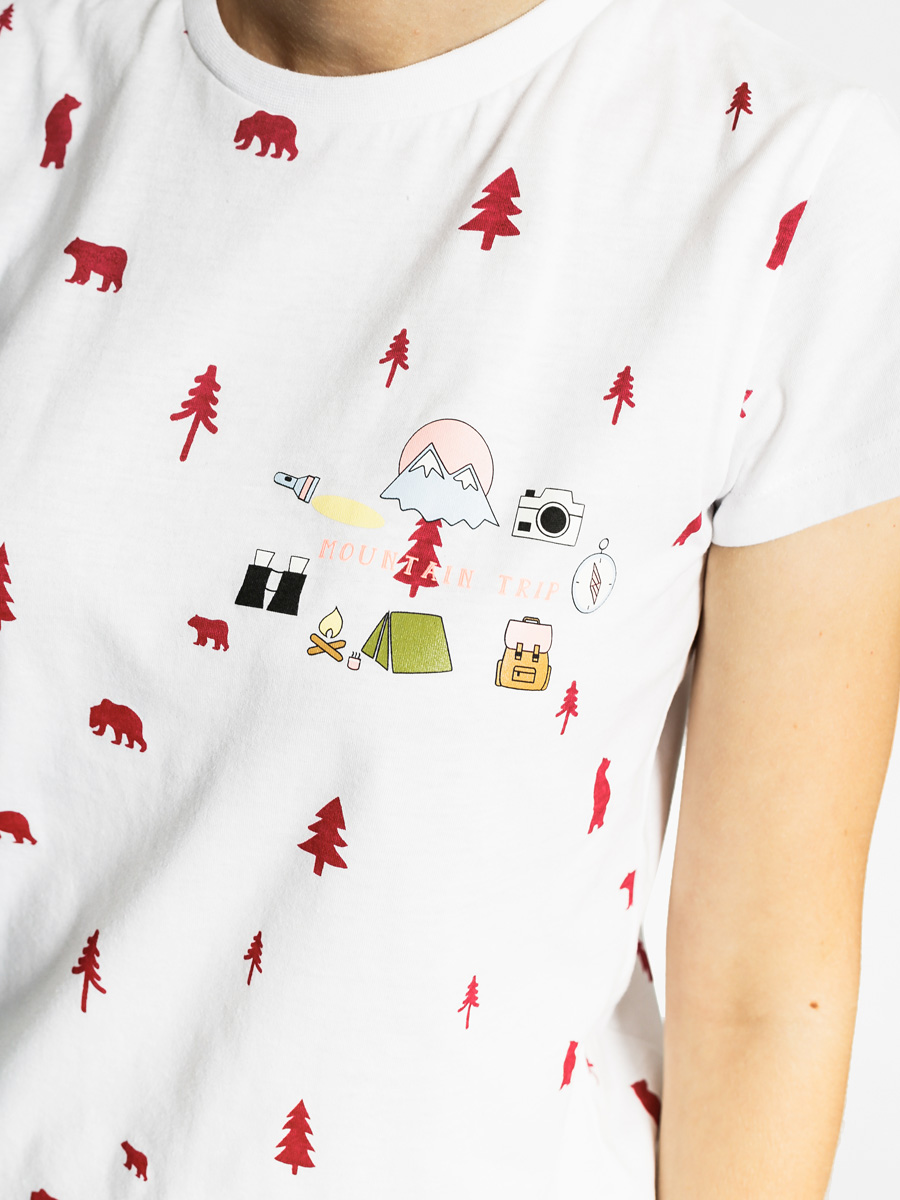 Femi Pleasure Tričko Kamp Wmn (wht)