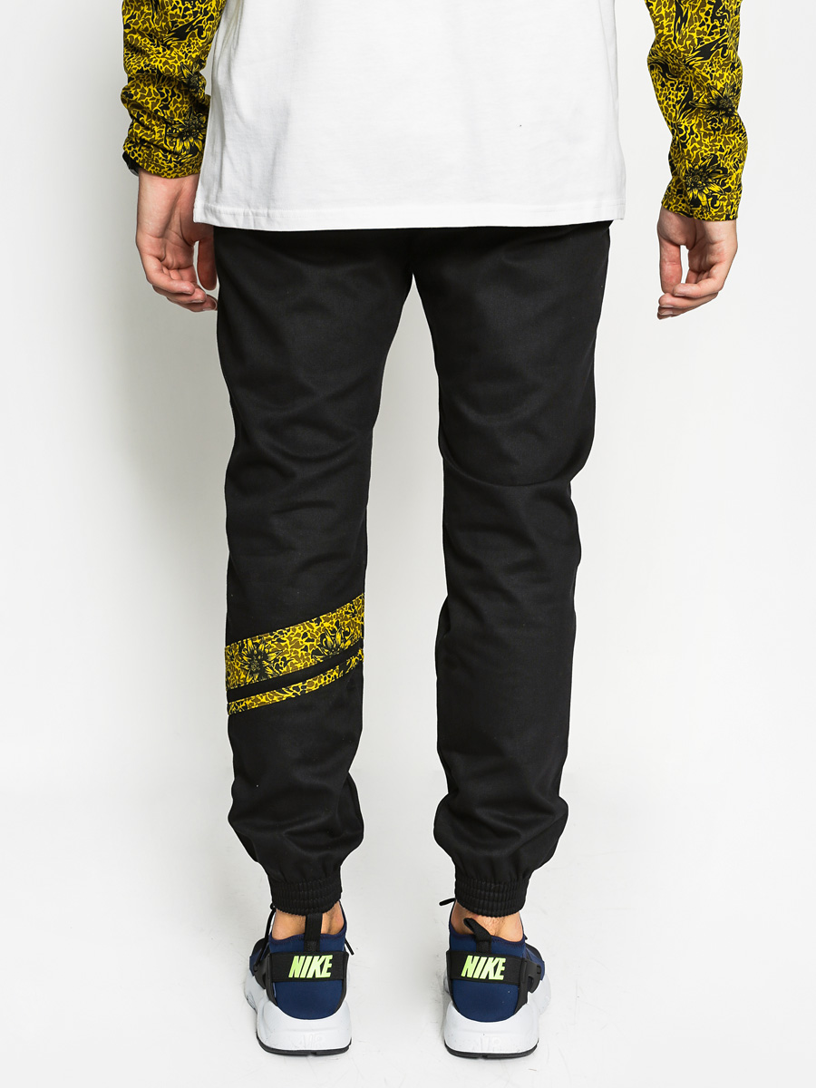 Turbokolor Kalhoty Trainer Chino (black edelwe)