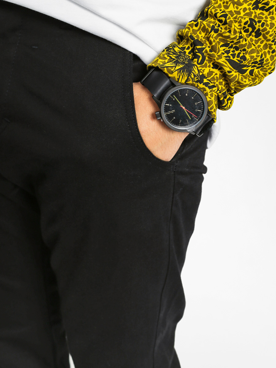 Turbokolor Kalhoty Trainer Chino (black edelwe)