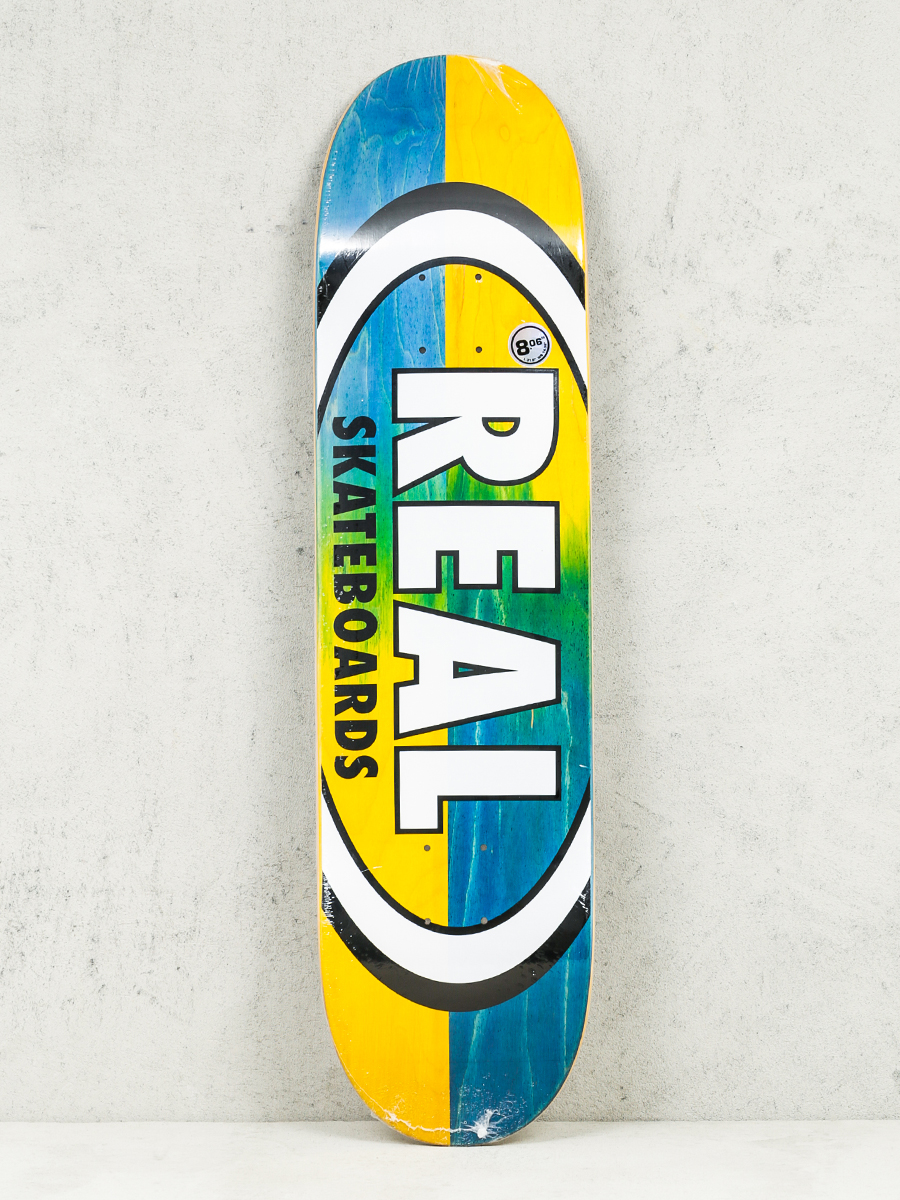 Real Deska Dbldip Oval (blue/yellow)