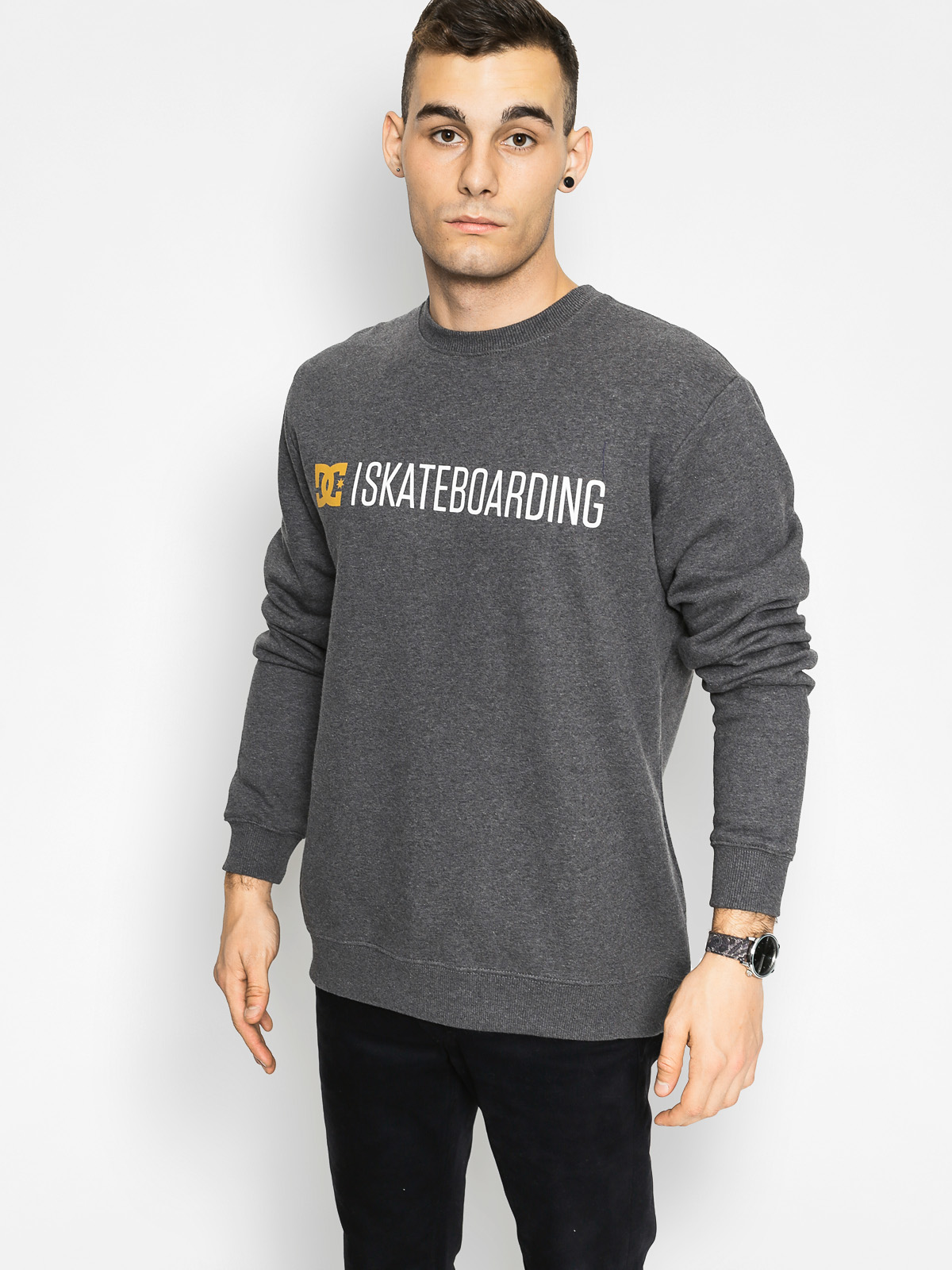 Mikina DC Minimal (heather charcoal)