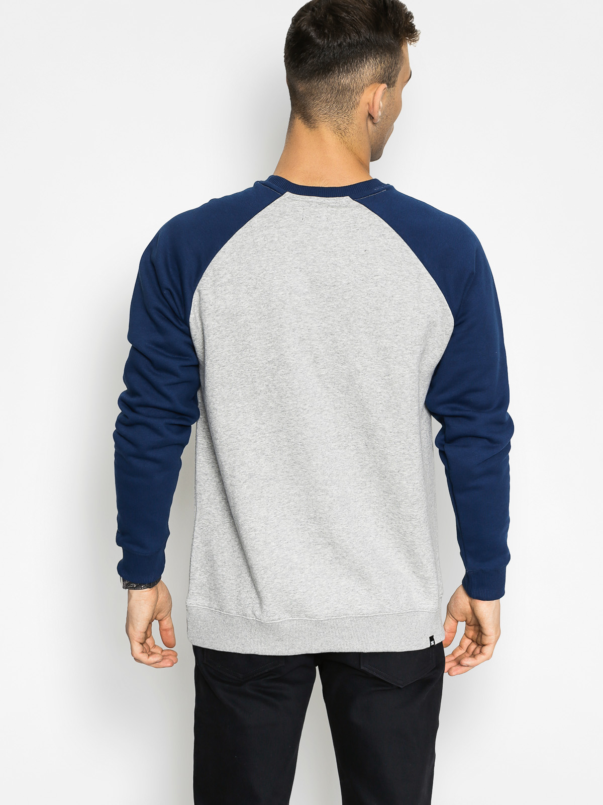 Mikina DC Rebuilt 2 (heather grey/blue)