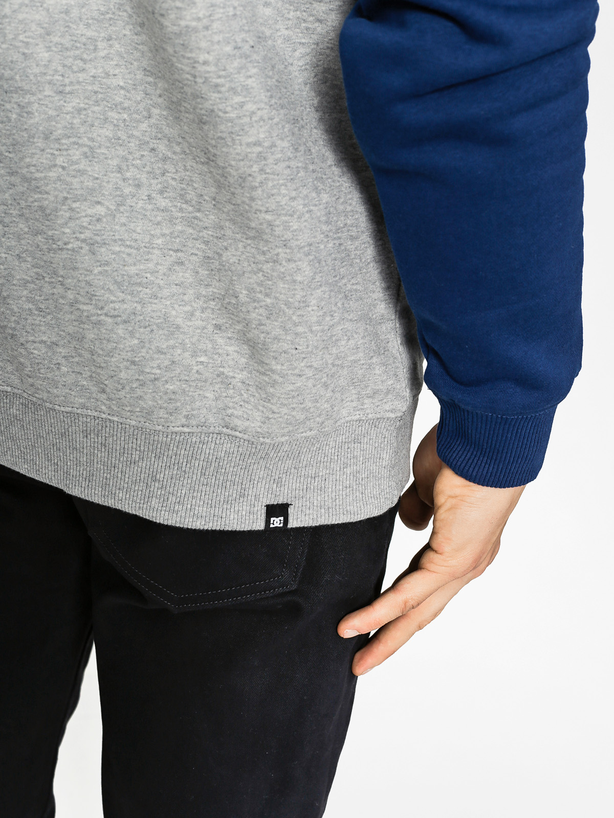 Mikina DC Rebuilt 2 (heather grey/blue)