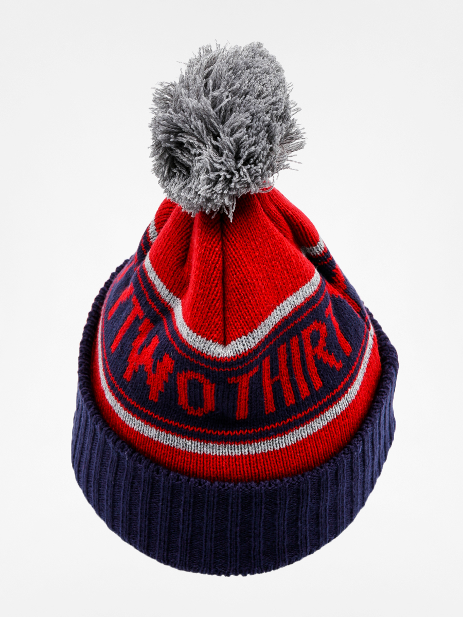 Čepice ThirtyTwo Pom Beanie (red heather)