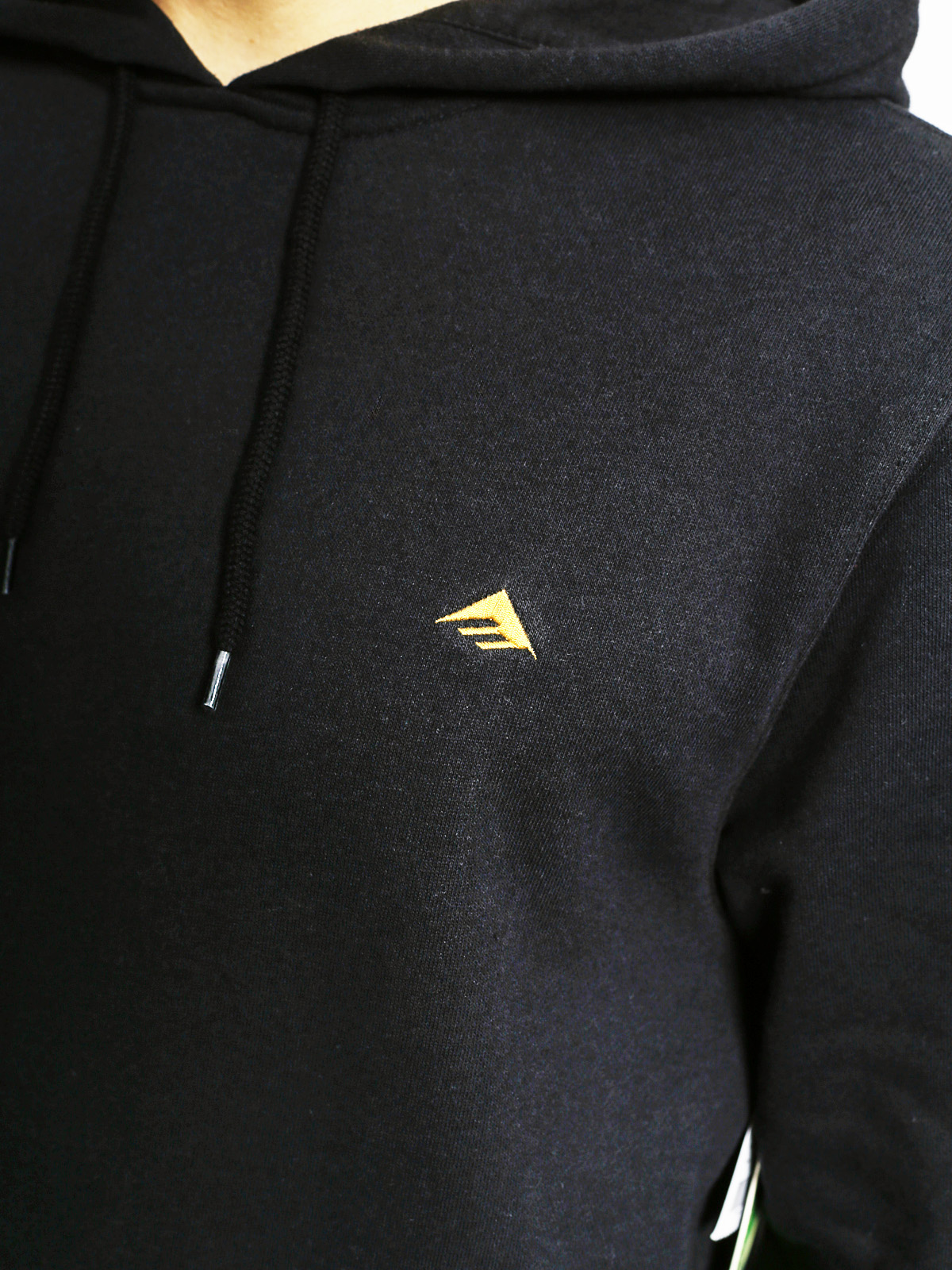 Mikina s kapucí Emerica Triangle 2 HD (black/gold)