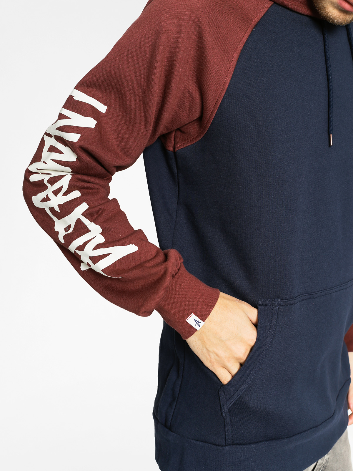 Mikina s kapucí Altamont Zero Six HD (navy/red)