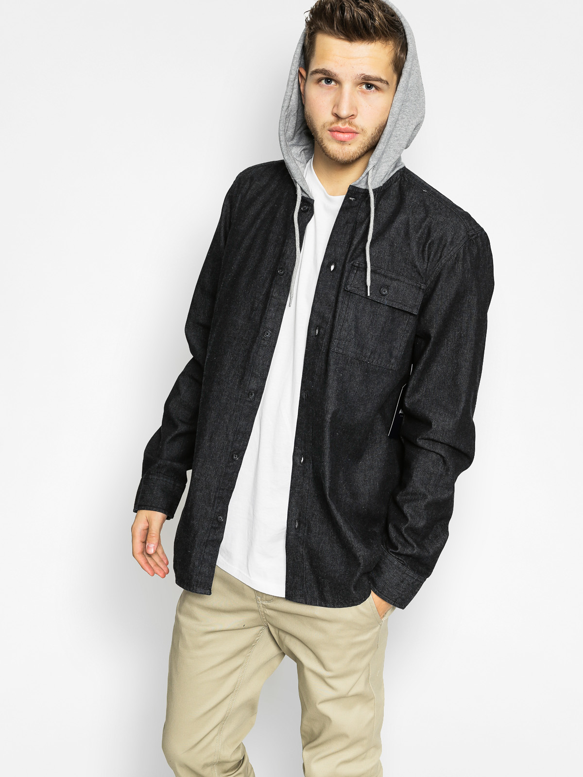 Altamont Košile Wafford LS (denim)