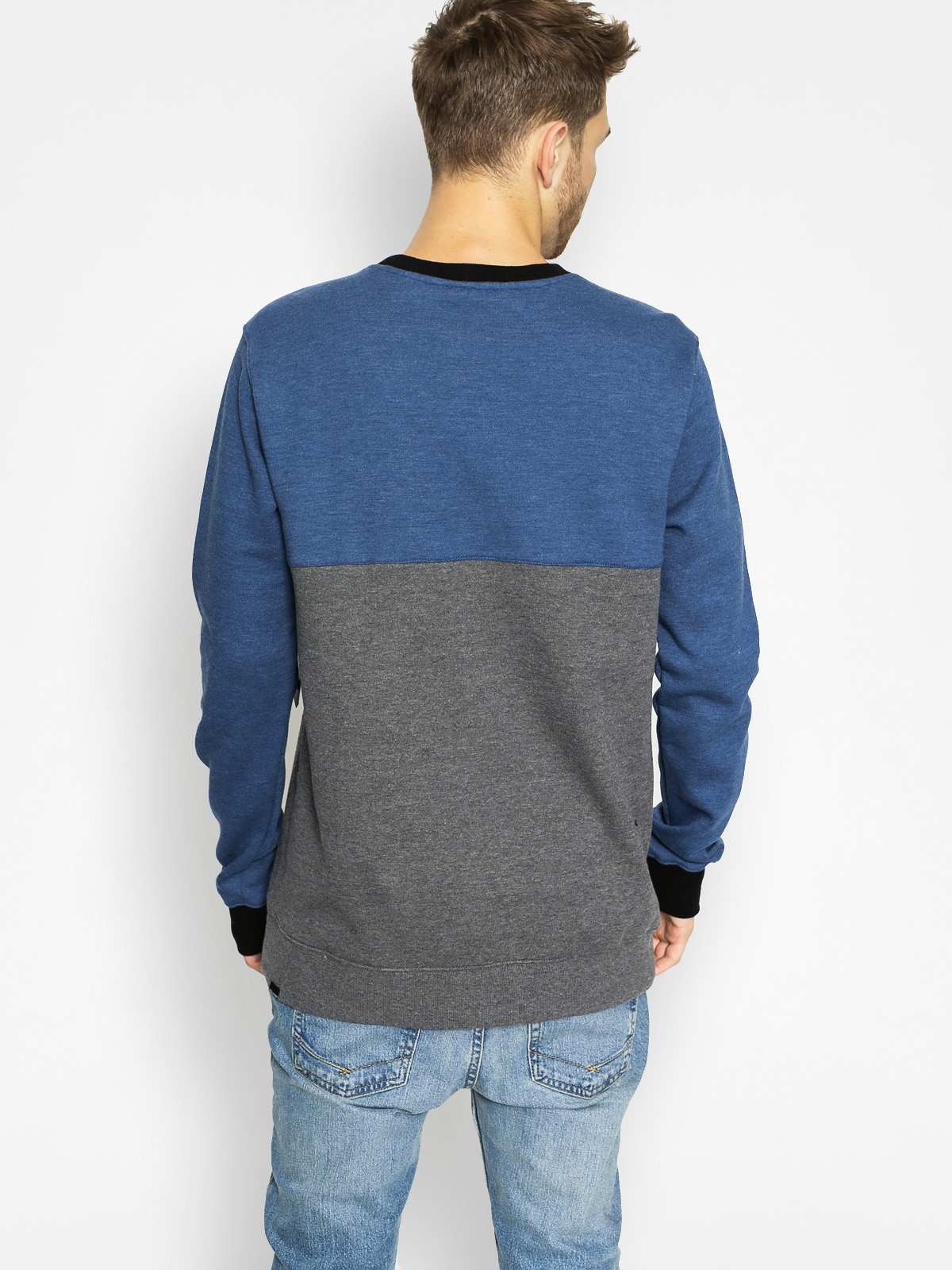 Volcom Mikina Sngl Stone Clrblk Crew (smb)