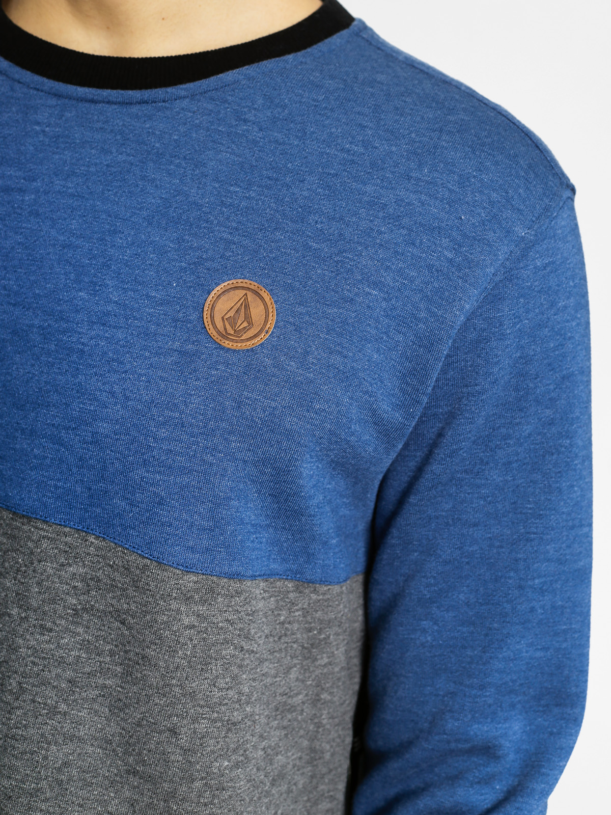 Volcom Mikina Sngl Stone Clrblk Crew (smb)