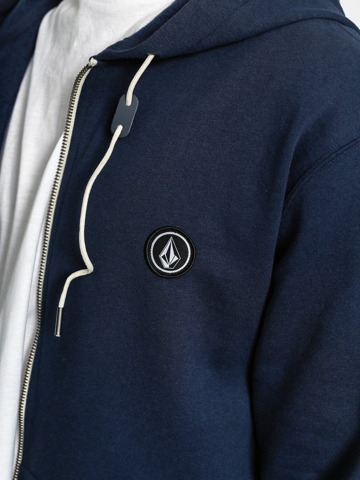 Volcom Mikina s kapucí Backrounm ZHD (nvy)