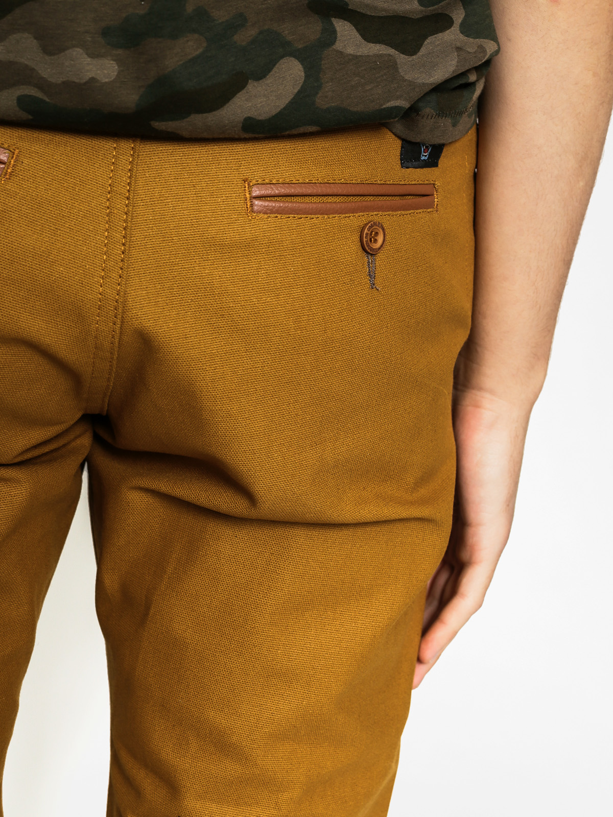 Turbokolor Kalhoty Sunday Chino Slim Fit (khaki)
