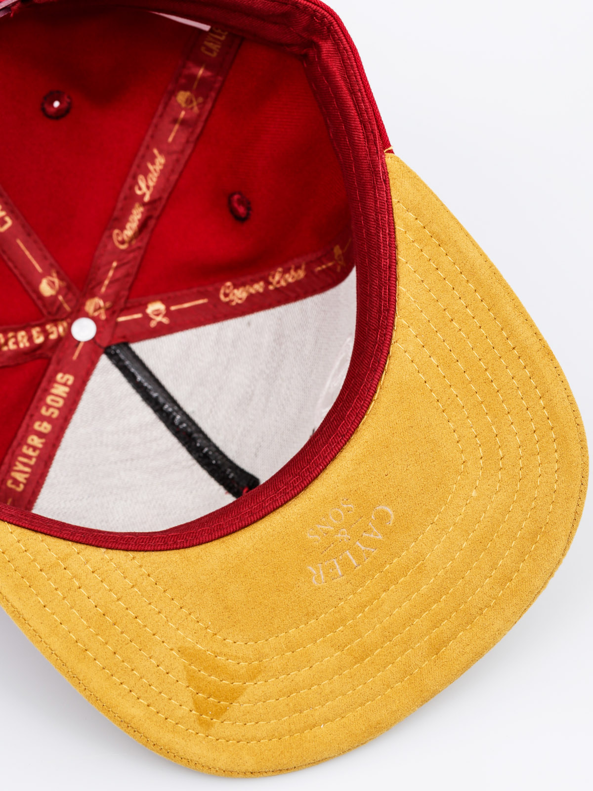 Cayler & Sons Kšiltovka Cl Bk Fastball ZD (maroon/brown/white)