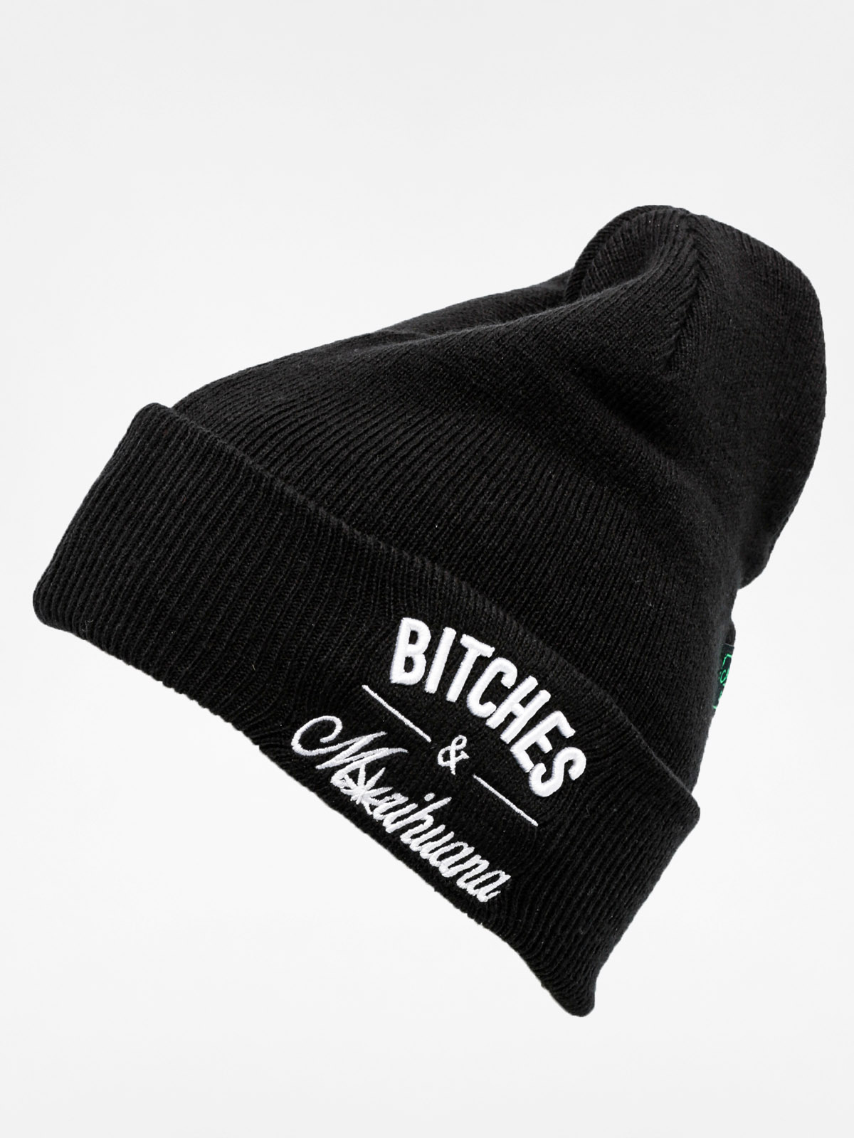 Cayler & Sons Čepice B And M Old School Beanie (black/white)