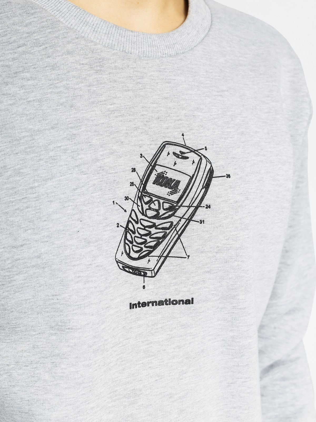 Mikina Koka Mobile (grey)