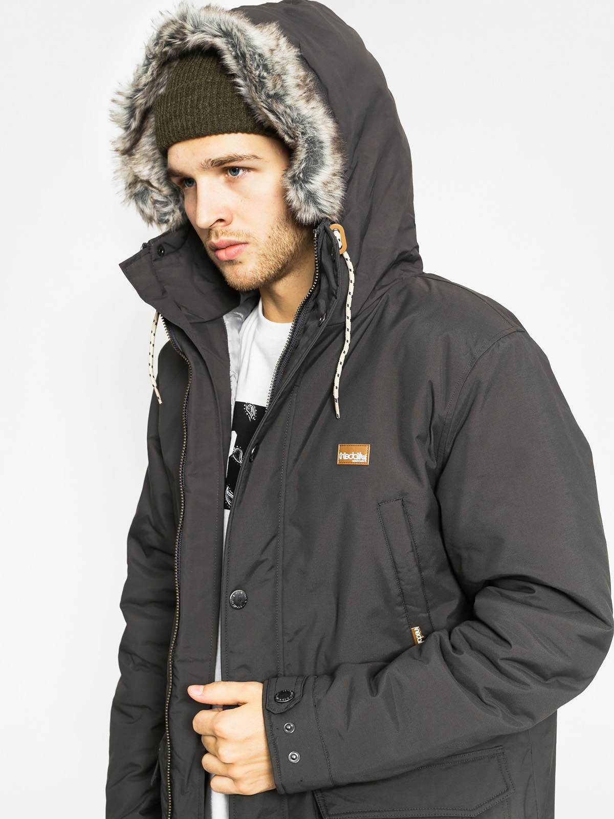 Zimní bunda Iriedaily City Arctic Parka (anthracite)