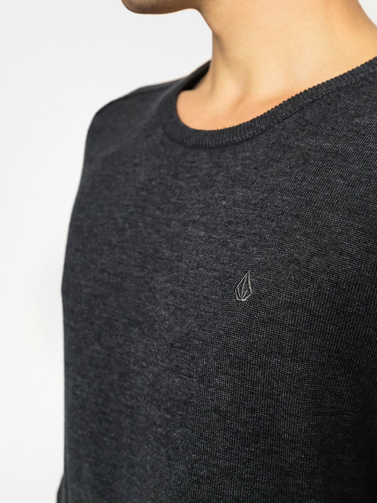 Volcom Svetr Uperstand Crew (blk)