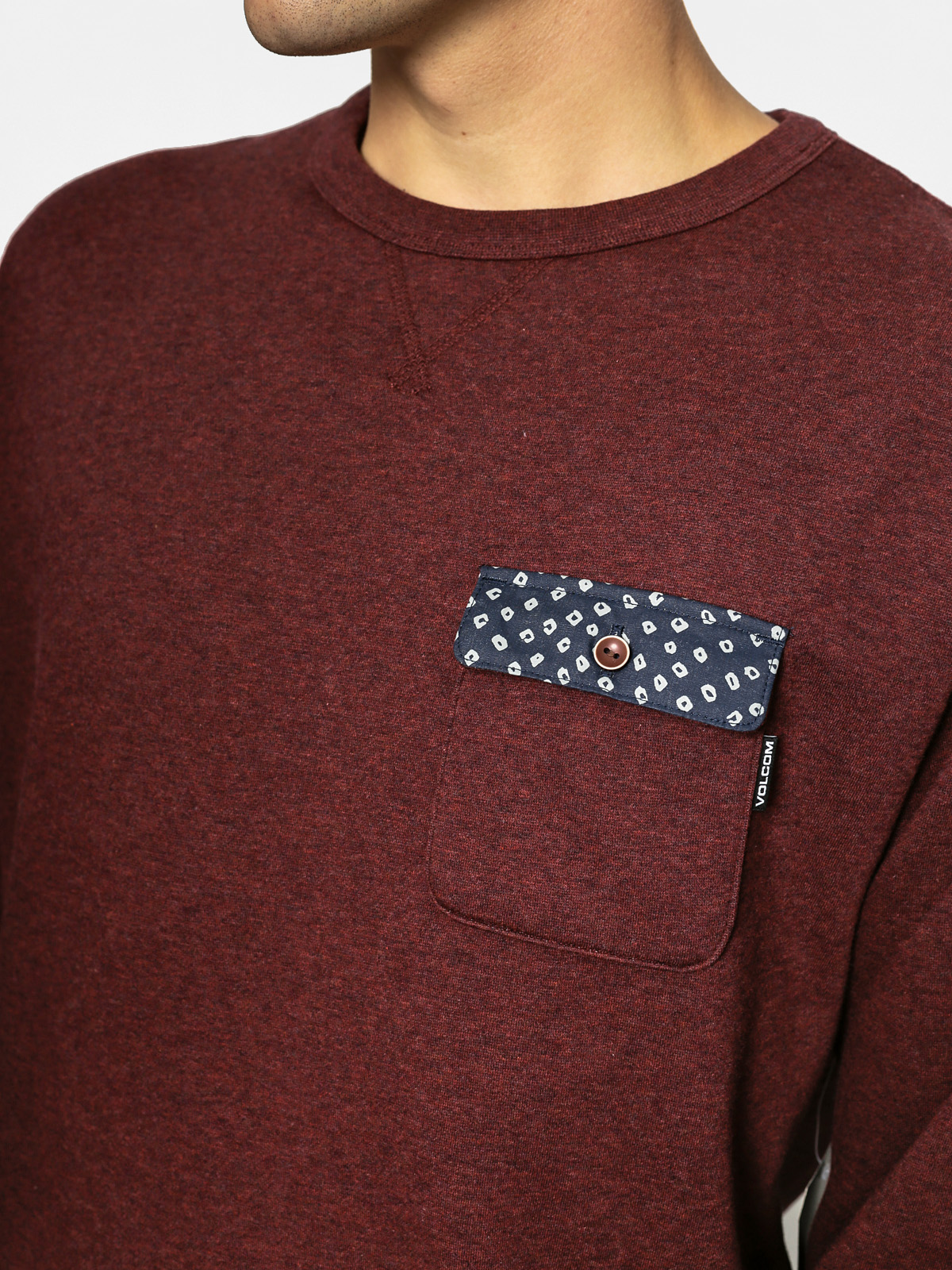 Volcom Mikina Floki Crew (plm)